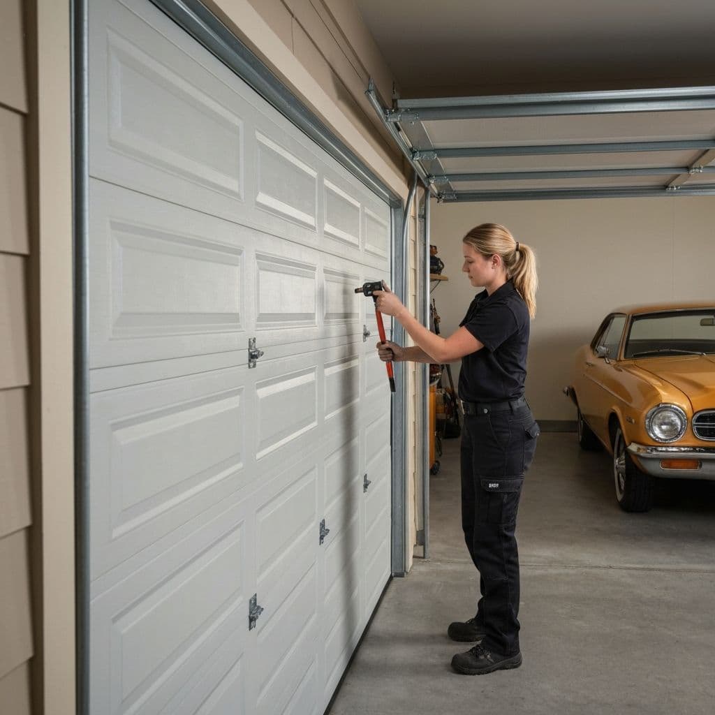 After - Off-Track Door Restoration
