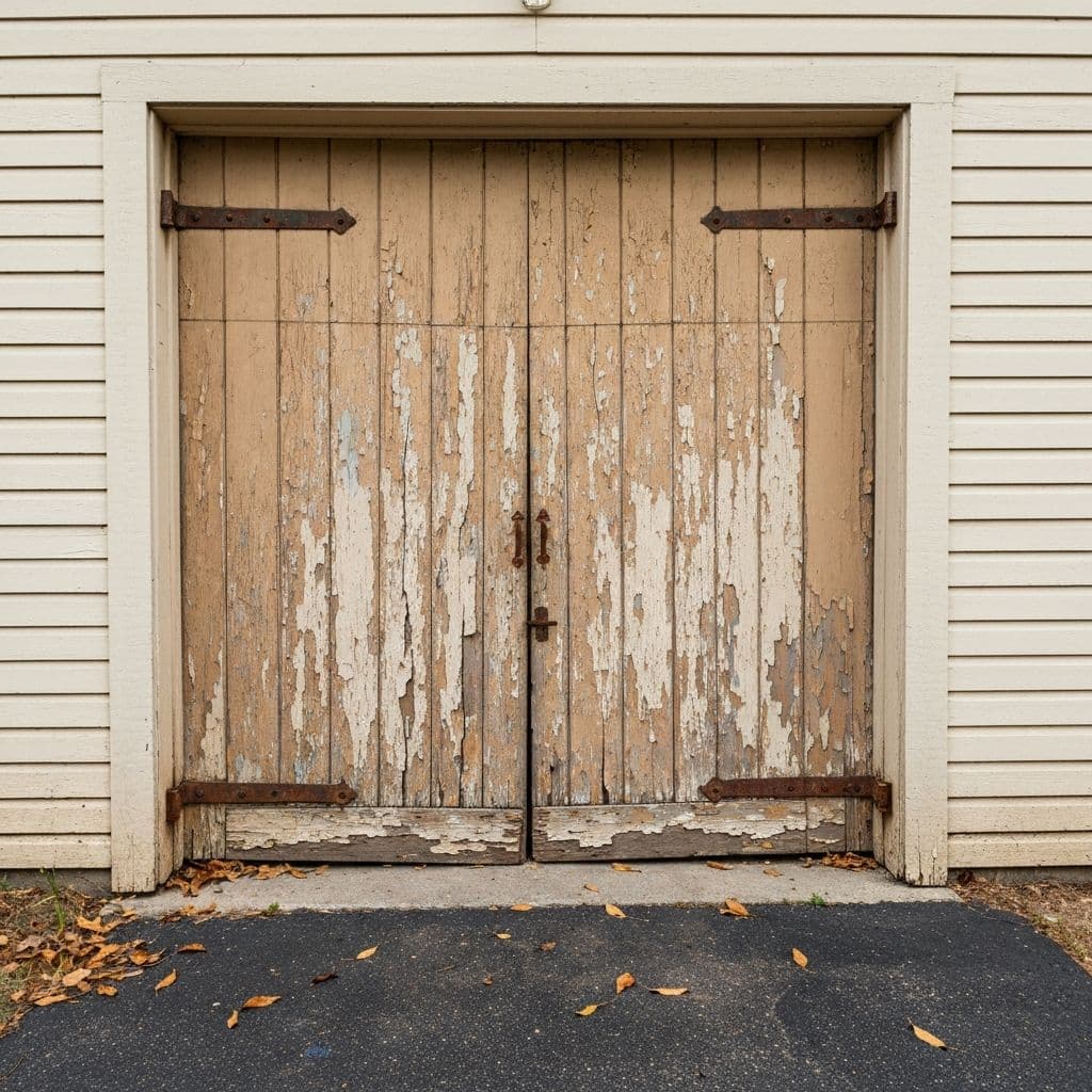 Before - Modern Steel Door Installation