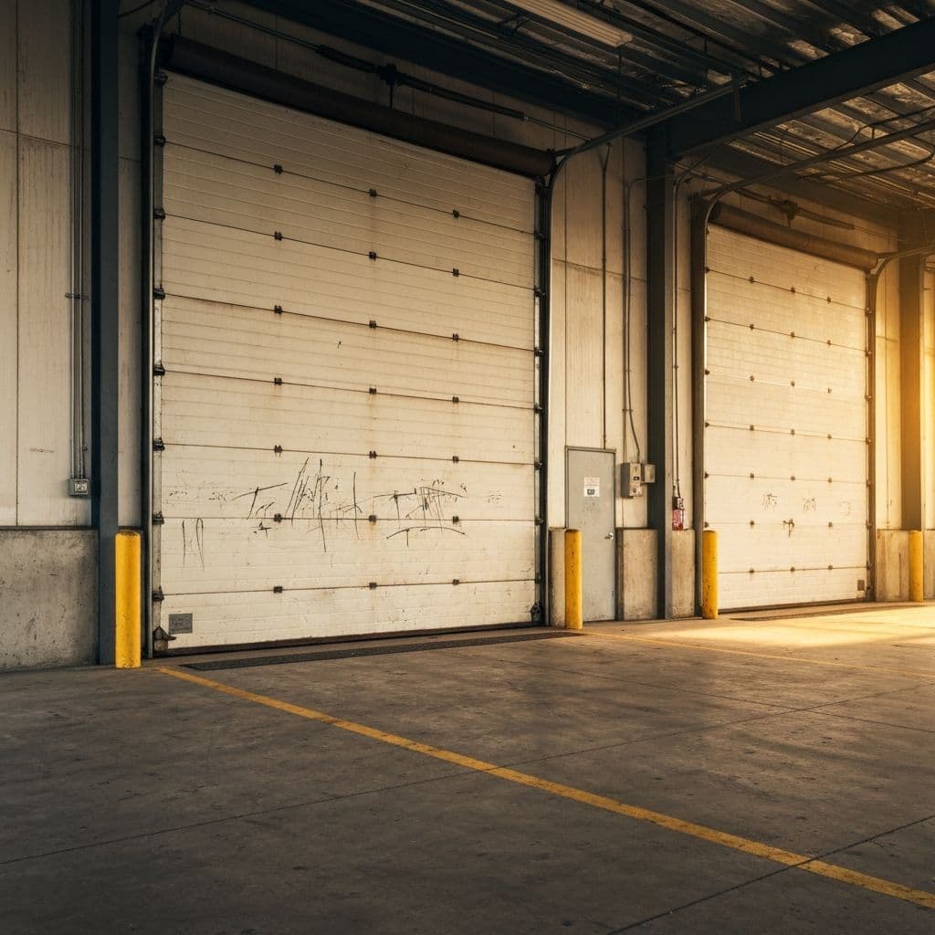 Before - Commercial Door Upgrade